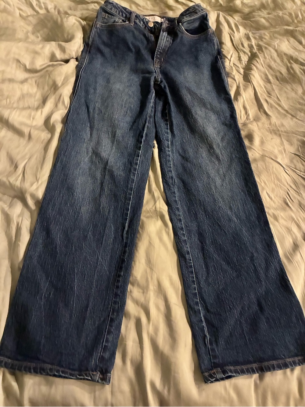 Vici High-Rise Wide Leg Women Jeans - Blue